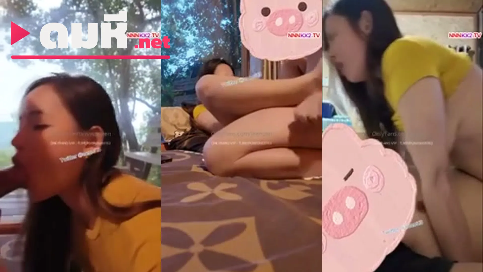 คลิปหลุด jeenzen น้องส้ม นัดพี่เทพ แหกหียัดควยขย่มมิดด้ามชักน้ำแตกปาก